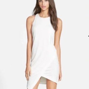 Leith Asymmetrical Dress Ivory / White - Size L